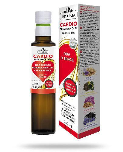 Dr Gaja Cardio Mikstura Olei niefiltrowane oleje tłoczone na zimno 250 ml  