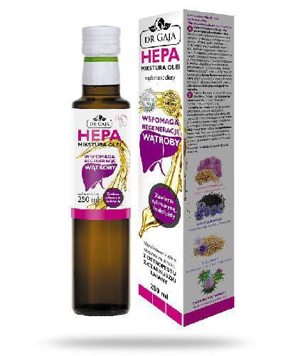 Dr Gaja Hepa Mikstura Olei niefilotrowane oleje tłoczone na zimno 250 ml 
