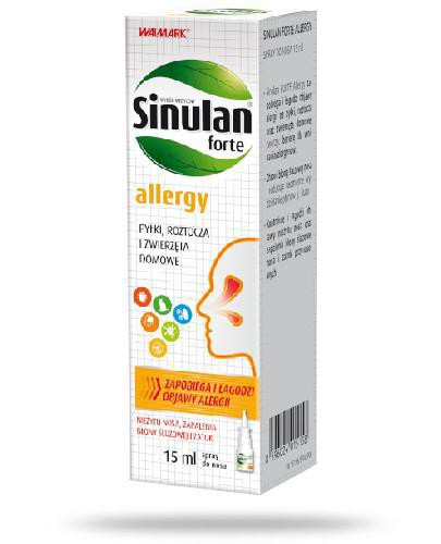 Sinulan Forte allergy spray do nosa 15 ml 