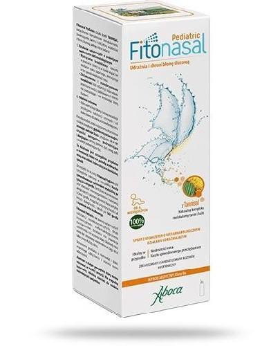 podgląd produktu Aboca Fitonasal Pediatric spray do nosa 125 ml