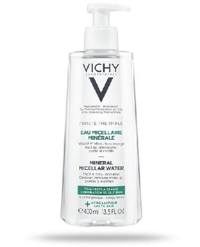 Vichy Purete Thermale płyn micelarny do skóry mieszanej i tłustej 400 ml 