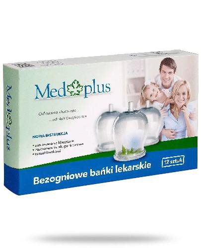 Med Plus bezogniowe bańki lekarskie 12 sztuk 