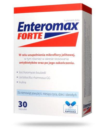 podgląd produktu Enteromax Forte 30 kapsułek 