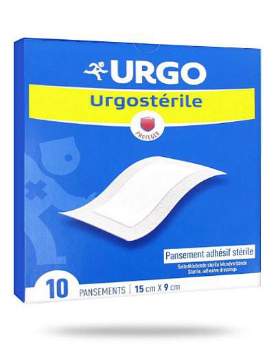 podgląd produktu Urgo Urgosterile 15 cm x 9 cm sterylne samoprzylepne plastry 10 sztuk
