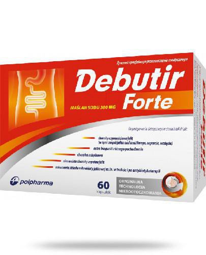 Debutir Forte 300mg 60 kapsułek 