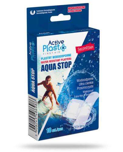 podgląd produktu Active Plast Aqua Stop plastry wodoodporne mix 10 sztuk