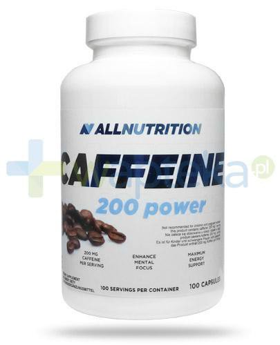 Allnutrition Caffeine 200 Power 100 kapsułek 