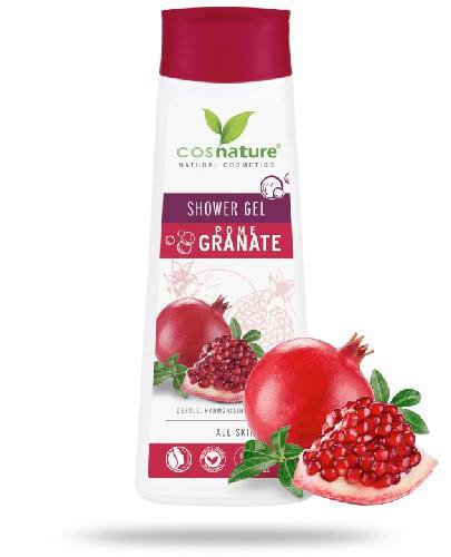 podgląd produktu Cosnature Naturalny odżywczy żel pod prysznic z owocem granatu 250 ml