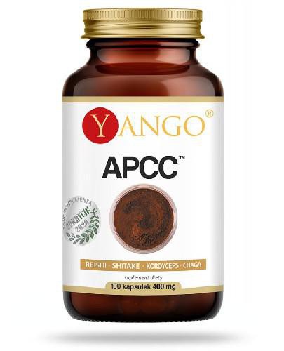 podgląd produktu Yango APCC reishi, shitake, kordyceps, chaga 100 kapsułek