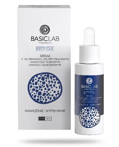 Basiclab Esteticus serum z 15% trehalozą, peptydem 10% i kwasem hialuronowym 30 ml 