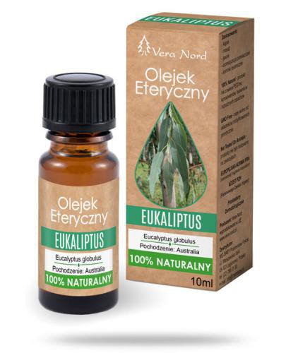 Olejek eteryczny eukaliptusowy 10 ml Vera Nord 