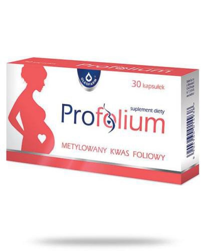podgląd produktu Profolium aktywny metylowany kwas foliowy 30 kapsułek