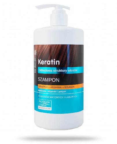  Dr. Sante Keratin szampon z keratyną argininą kolagenem do włosów matowych i łamliwy... 