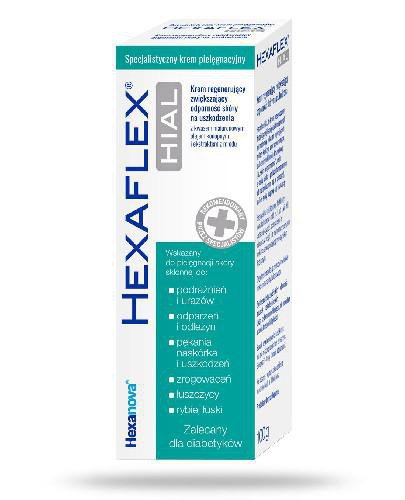 podgląd produktu Hexaflex Hial krem regenerujący zwiększający odporność skóry na uszkodzenia z kwasem hialuronowym 100 g