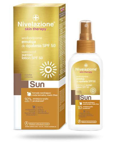 podgląd produktu Ideepharm Nivelazione Skin Therapy Sun wodoodporna emulsja do opalania SPF50 150 ml