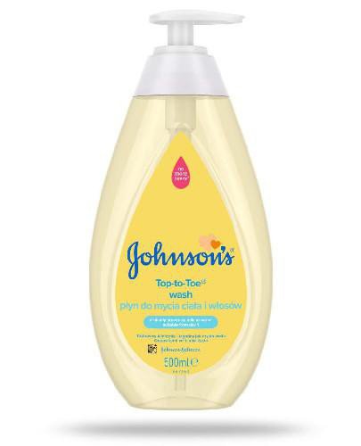 podgląd produktu Johnsons Baby Top-to-Toe płyn do mycia ciała i włosów 500 ml