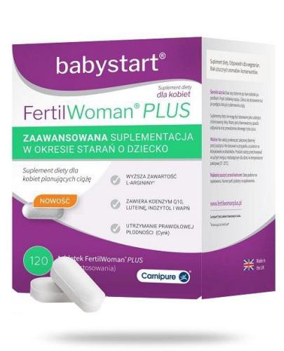 podgląd produktu FertilWoman Plus 120 tabletek