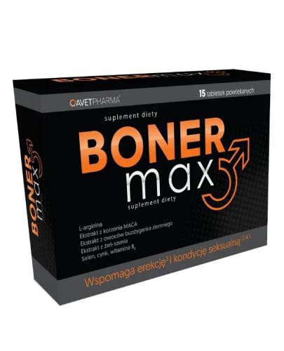 Boner Max 15 tabletek 