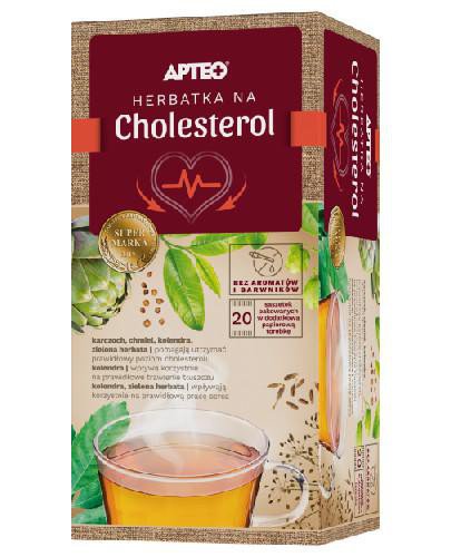 podgląd produktu Apteo Natura Herbatka na cholesterol 20 saszetek