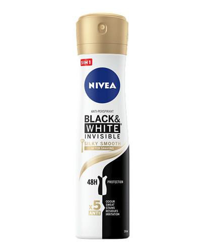 Nivea Black&White Invisible Silky Smooth antyperspirant spray 150 ml 