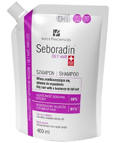 podgląd produktu Seboradin Oily Hair szampon szampon do włosów przetłuszczających się i skłonnych do wypadania 400 ml