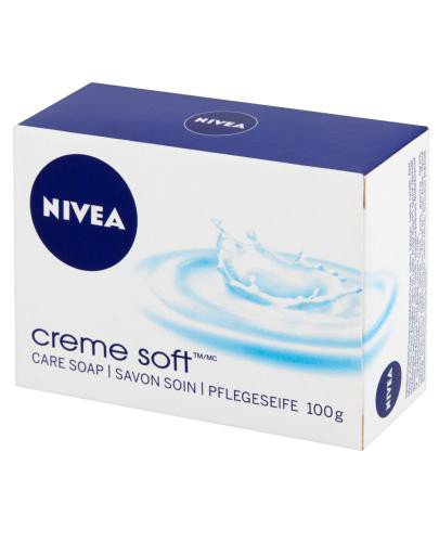 Nivea Creme Soft Pielęgnujące mydło 100 g 