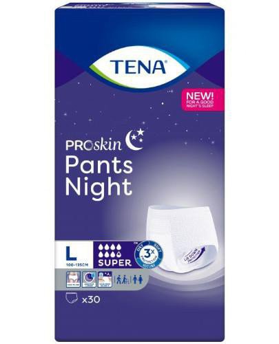 podgląd produktu Tena ProSkin Pants Night Super majtki chłonne rozmiar L 30 sztuk