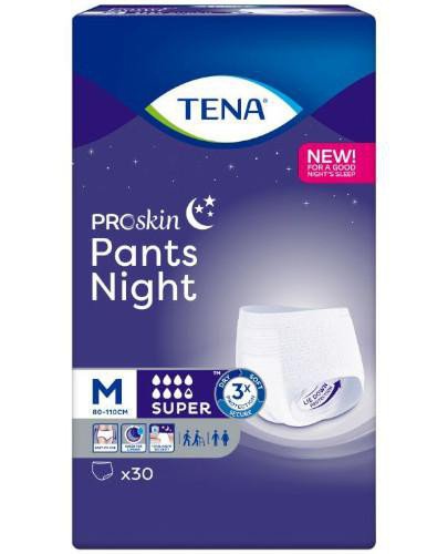 podgląd produktu Tena ProSkin Pants Night Super majtki chłonne rozmiar M 30 sztuk