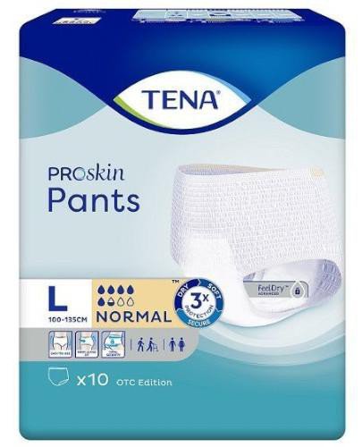 podgląd produktu Tena ProSkin Pants Normal majtki chłonne rozmiar L 10 sztuk