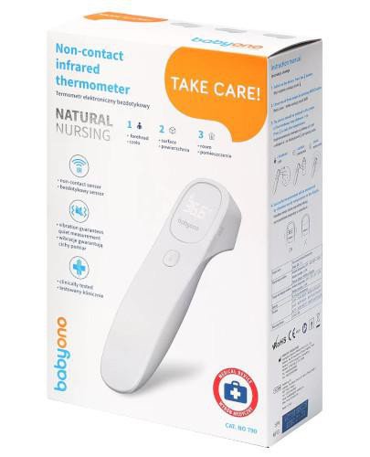 Babyono Natural Nursing termometr elektroniczny bezdotykowy 1 sztuka [790] 