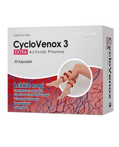 podgląd produktu ActivLab CycloVenox 3 Extra 30 kapsułek