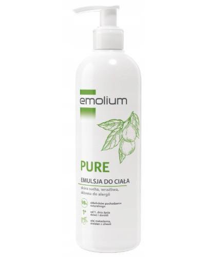 podgląd produktu Emolium Pure emulsja do ciała 400 ml