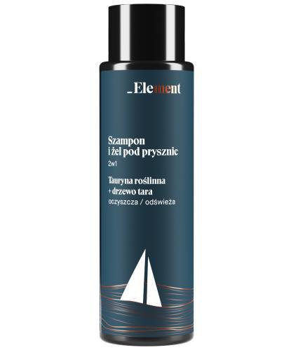 podgląd produktu Vis Plantis Element Men szampon i żel pod prysznic dla mężczyzn 400 ml Elfa Pharm