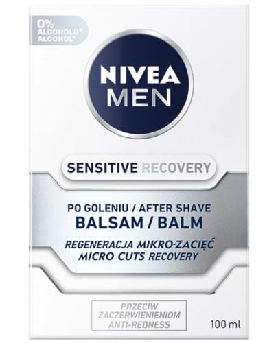 podgląd produktu Nivea Men Sensitive Recovery balsam po goleniu 100 ml