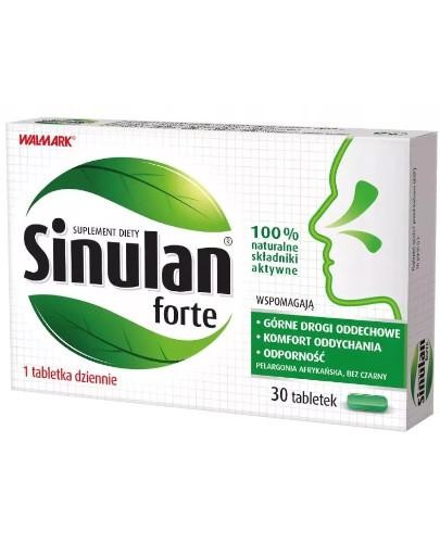 Sinulan Forte 30 tabletek 