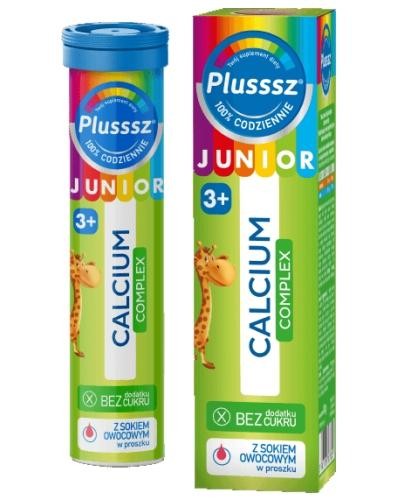 podgląd produktu Plusssz Junior Calcium Complex 20 tabletek musujących