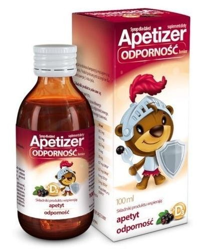 podgląd produktu Apetizer Odporność Junior syrop 100 ml