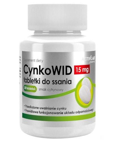 ActivLab CynkoWID 15 mg  30 tabletek do ssania 