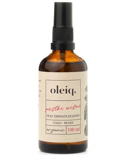 podgląd produktu Oleiq olej z pestek wiśni 100 ml