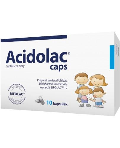 Acidolac caps 10 kapsułek 