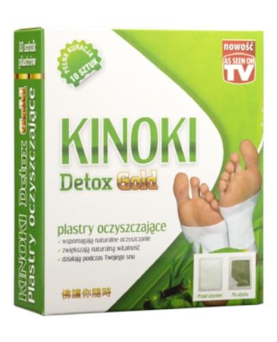 podgląd produktu Kinoki Detox Gold plastry oczyszczające 10 sztuk