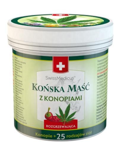 Herbamedicus Końska maść z konopiami rozgrzewająca 500 ml 