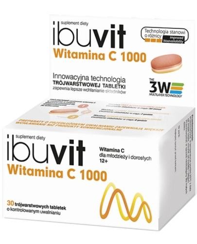 podgląd produktu Ibuvit Witamina C 1000 30 tabletki