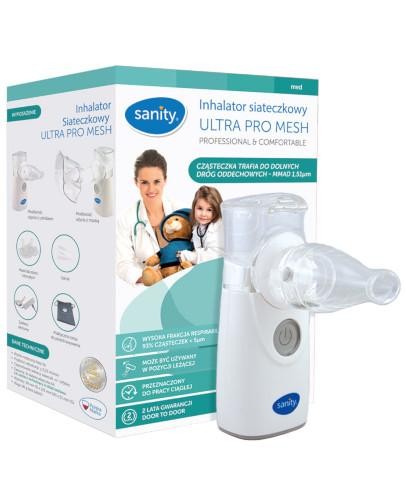 podgląd produktu Sanity Ultra Pro Mesh inhalator siateczkowy 1 sztuka