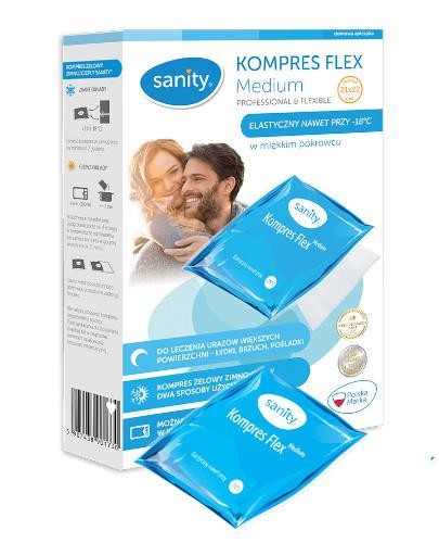 podgląd produktu Sanity Kompres Flex Medium 21 cm x 22 cm 1 sztuka