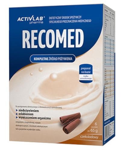 podgląd produktu RecoMed smak czekoladowy 6 sztuk