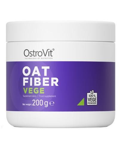 podgląd produktu OstroVit Oat Fiber VEGE (błonnik owsiany) 200 g