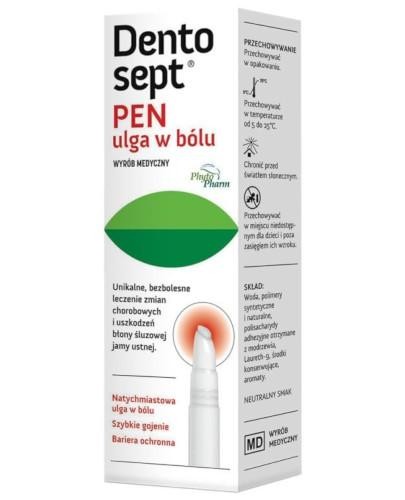 podgląd produktu Dentosept PEN ulga w bólu żel 3,3 ml