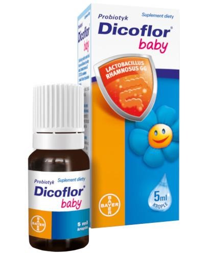 podgląd produktu Dicoflor Baby krople dla dzieci i niemowląt 5 ml
