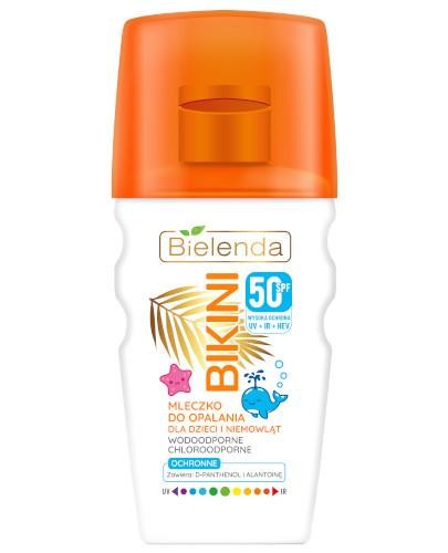 Bielenda Bikini mleczko do opalania dla dzieci i niemowląt SPF50 150 ml [Kup 2 produkty B... 
